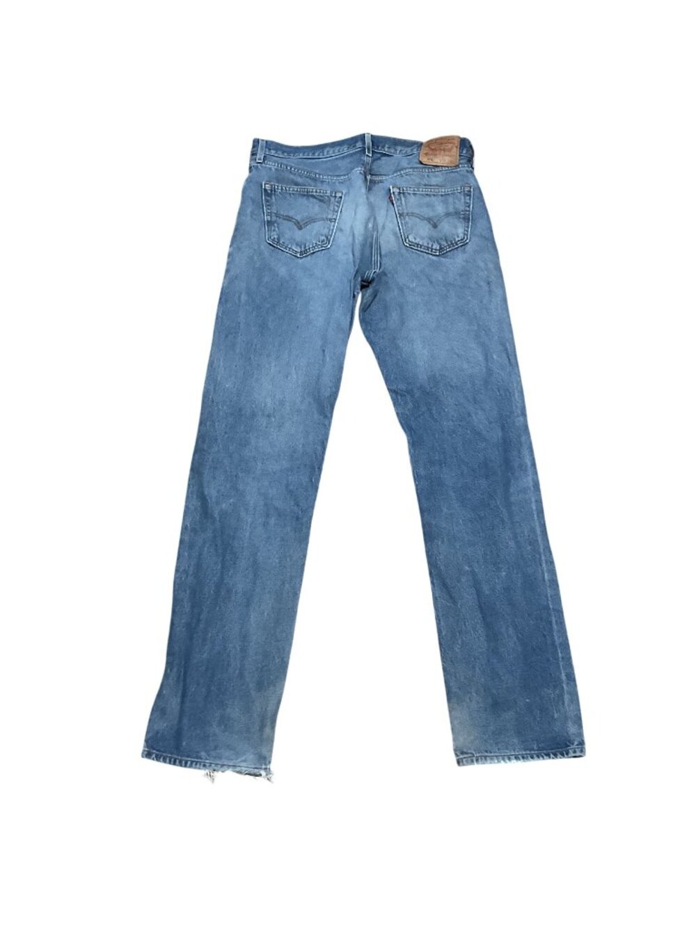 Levi's 501 Original Fit Blue Jeans Sz W38 L40 Straight Leg Denim Classic